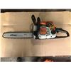 Image 6 : SH. PARK: STIHL MS170 GAS CHAINSAW WITH CASE