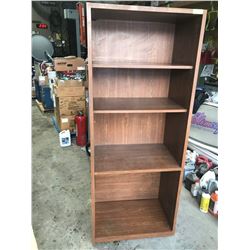 SH. PARK: WOODEN UPRIGHT BOOK SHELF, 20 X 30 X 74