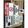 Image 1 : SH. PARK: ASSORTED SAFETY SIGNS AND PLACARDS