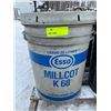 Image 1 : SH. PRK: 20L PAIL OF ESSO MILLCOT K68 LUBE OIL