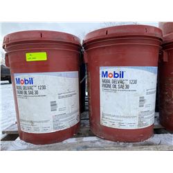SH. PRK: TWO - 20L PAILS OF MOBIL DELVAC 1230