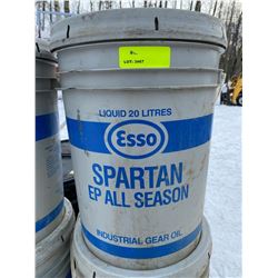 SH. PRK: TWO 20L PAILS OF ESSO SPARTAN EP AS