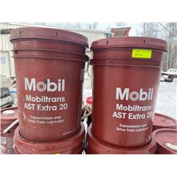 SH. PRK: TWO 20L PAILS OF MOBILTRANS AST EXTRA 20