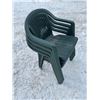 Image 2 : SH. PRK: LOT OF 4 PLASTIC DECK CHAIRS