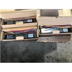 SH. PARK: LOT OF 3 STANDARD ELECTRONIC BALLASTS,