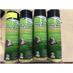 SH. PARK: 4 CANS OF EVAP FOAM EVAPORATOR COIL