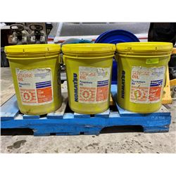 SH. PRK: THREE 20L PAILS OF GENUINE POWER TRAIN