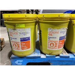 SH. PRK: TWO 20L PAILS OF GENUINE POWER TRAIN