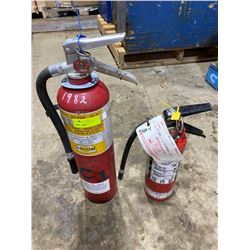 SH. PRK: 2 FIRE EXTINGUISHERS (10LB & 5LB)