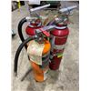 Image 1 : SH. PARK: LOT OF THREE 10LB FIRE EXTINGUISHERS