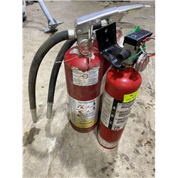 SH. PARK: LOT OF THREE 5LB FIRE EXTINGUISHERS