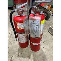 SH. PARK: LOT OF TWO 10LB FIRE EXTINGUISHERS
