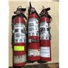 Image 1 : SH. PARK: LOT OF THREE 2-1/2LB FIRE EXTINGUISHERS