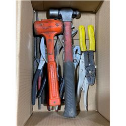 SH. PARK: BOX OF ASSORTED HAND TOOLS
