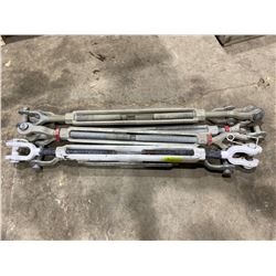 SH. PARK: 1 X 24 INCH LUG STYLE TURNBUCKLES