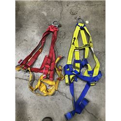 SH. PARK: LOT OF 2 VEST STYLE POSITIONING HARNESSES