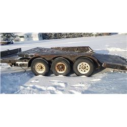 STURG.CNTY: 2009 SWS 21FT 3/4 TILT TRIPLE AXLE FLAT DECK