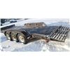 Image 2 : STURG.CNTY: 2009 SWS 21FT 3/4 TILT TRIPLE AXLE FLAT DECK