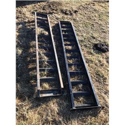 STURG.CNTY: LOT OF 2 STEEL LOADING RAMPS