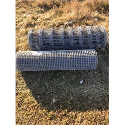 STURG.CNTY: 2 ROLLS ASSORTED WIRE MESH FENCING