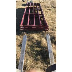 STURG.CNTY:  LOT OF 6 METAL LIVESTOCK GATES