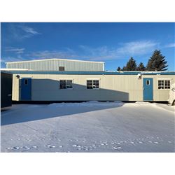 SH. PARK: 12 X 60 OFFICE ON SKID, C/W PROPANE