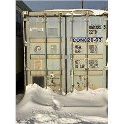 FT.MAC: 20FT SEACAN STORAGE CONTAINER, CONTENTS NOT INCLUDED