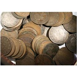 1858-1920 Canada Large Cents Lot