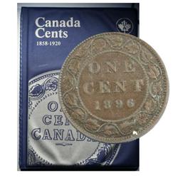 1858-1920 Canada Large Cent Set