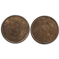 1859DPN9 Var. Canada Large Cent-ICCS AU