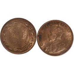 1919 Canada LargeCent-ICCS MS63Red