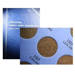 1920-1967 Canada Small Cent Set