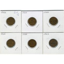 1922 Canada Small Cents-G/aVG