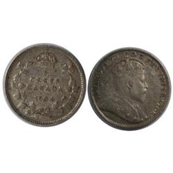 1904 Canada Five Cents-ICCS VF20