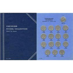 1922-1960 Canada Five Cent Set