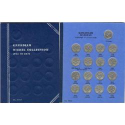 1922-1962 Canada Five Cent Set