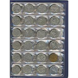 1922-2005 Canada Five Cent Set