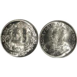 1933 Canada Twenty-Five Cents-PCGS MS65