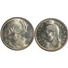 Image 1 : 1950 Canada Twenty-Five Cents-ICCS MS64