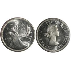 1963 Canada Twenty-Five Cents-ICCS MS64