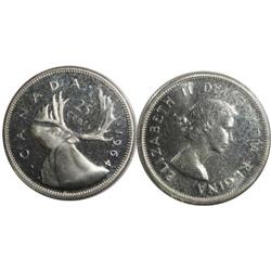 1964 Canada Twenty-Five Cents-ICCS PL64