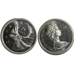 1965 Canada Twenty-Five Cents-ICCS PL64