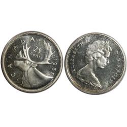 1965 Canada Twenty-Five Cents-ICCS PL65