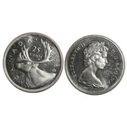 1966 Canada Twenty-Five Cents-ICCS PL65