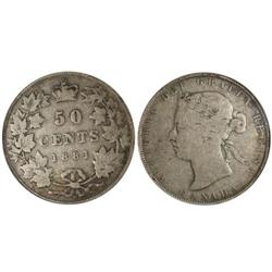1881H Canada Fifty Cents-NGC G6