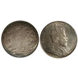 1902 Canada Fifty Cents-ICCS MS65