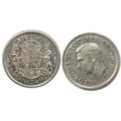 1947C7R Canada Fifty Cents-ICCS VF30