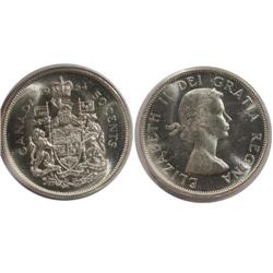 1964 Canada Fifty Cents-ICCS MS63