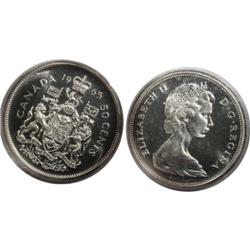 1965 Canada Fifty Cents-ICCS PL65