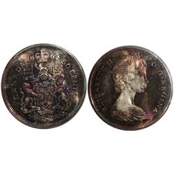 1965 Canada Fifty Cents-ICCS MS64UHC